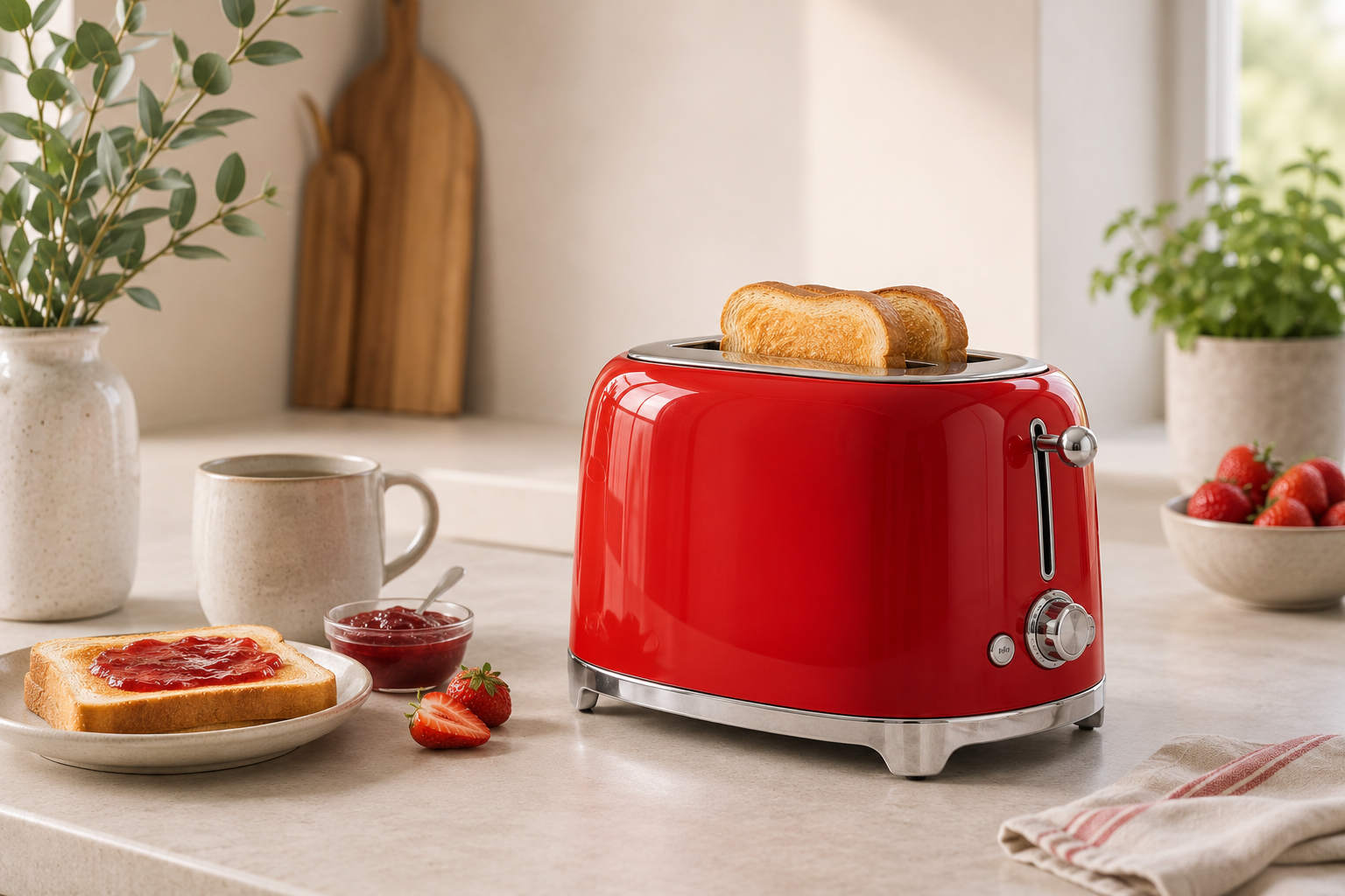 Toaster für knuspriges Brot