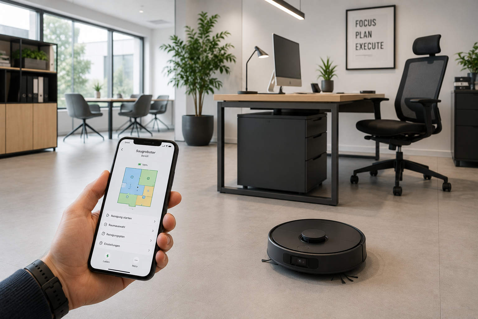 Smarte Saugroboter mit App entdecken