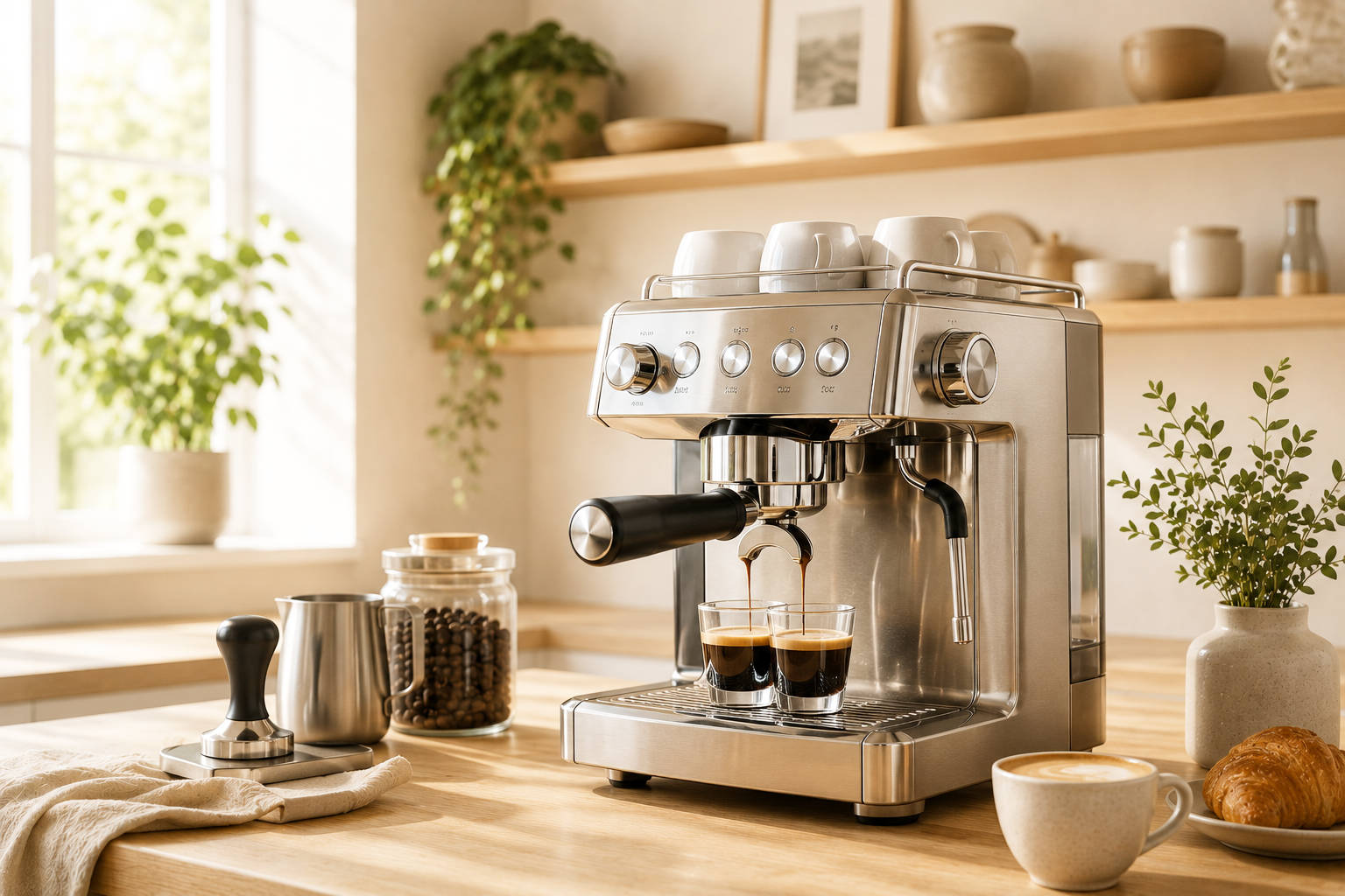 Siebträgermaschine für perfekten Espresso