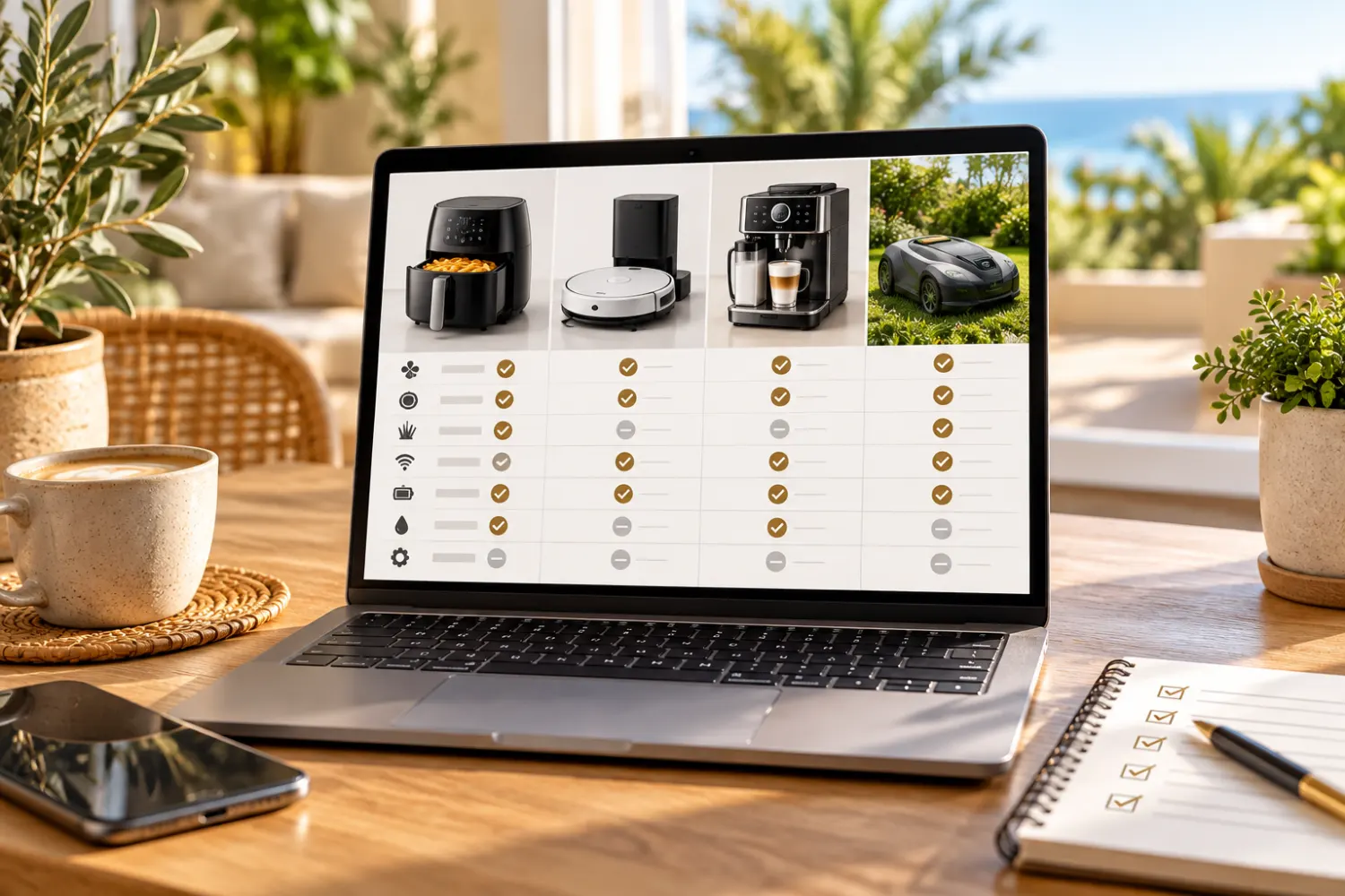 LifeCult Produktvergleich auf einem Laptop