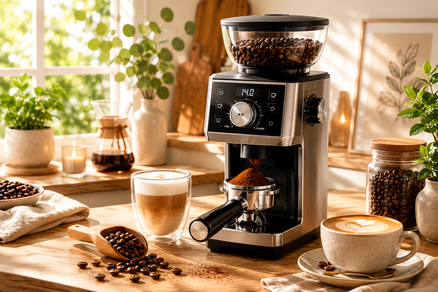 Kaffeemühlen für Espresso und Filterkaffee