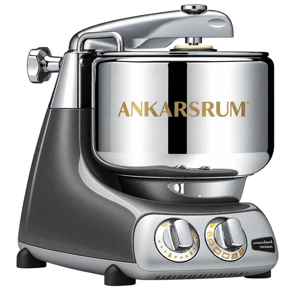 Ankarsrum Assistent Original 6230 Küchenmaschine, Black Chrome