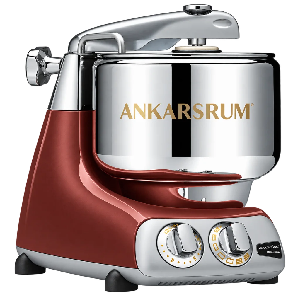 Ankarsrum Assistent Original 6230 Küchenmaschine, Rustic Maroon