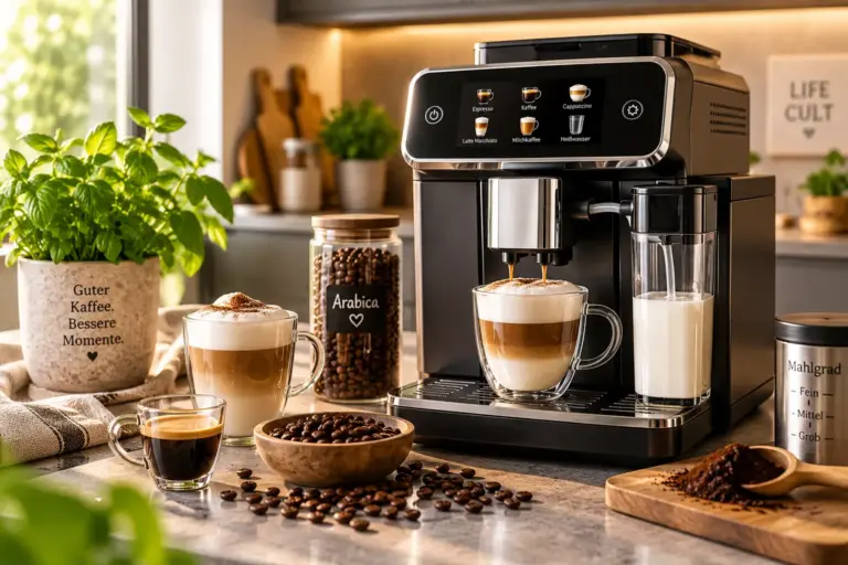 Kaffeevollautomat richtig einstellen – Mahlgrad, Kaffeestärke und Temperatur