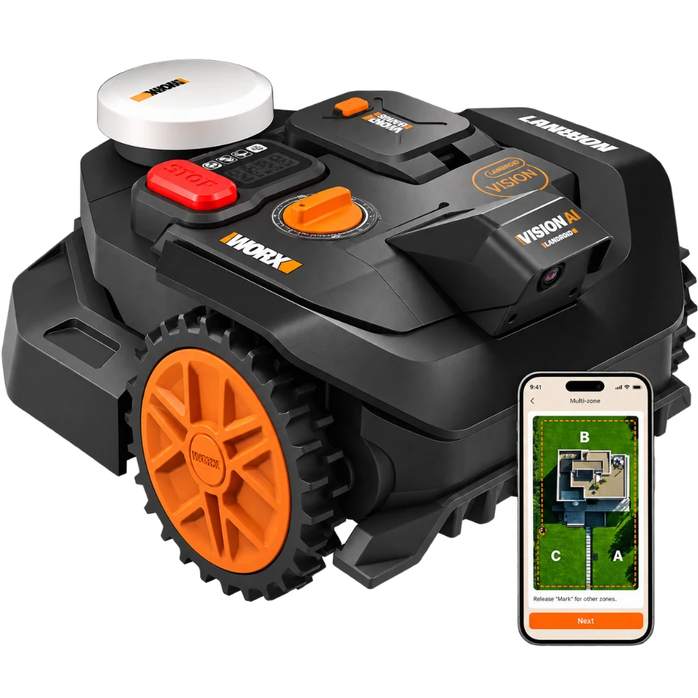 WORX Landroid Vision Cloud WR304E bis 400 m²